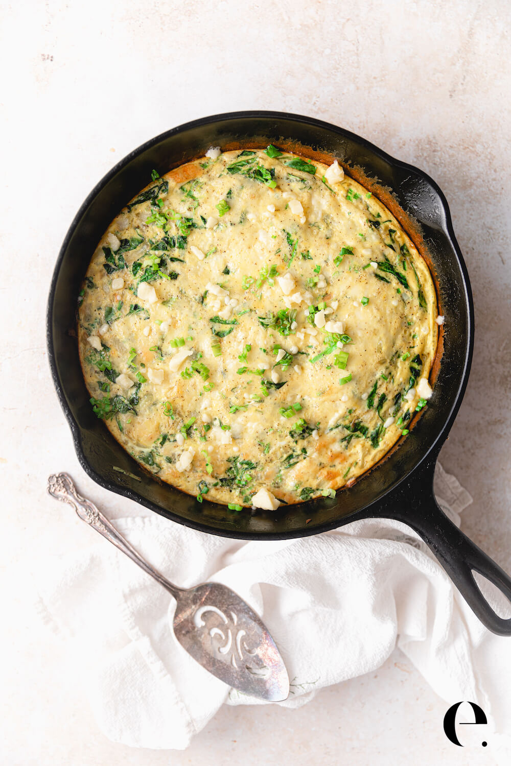 Spinach Frittata (Easy, Healthy & Protein-Packed)